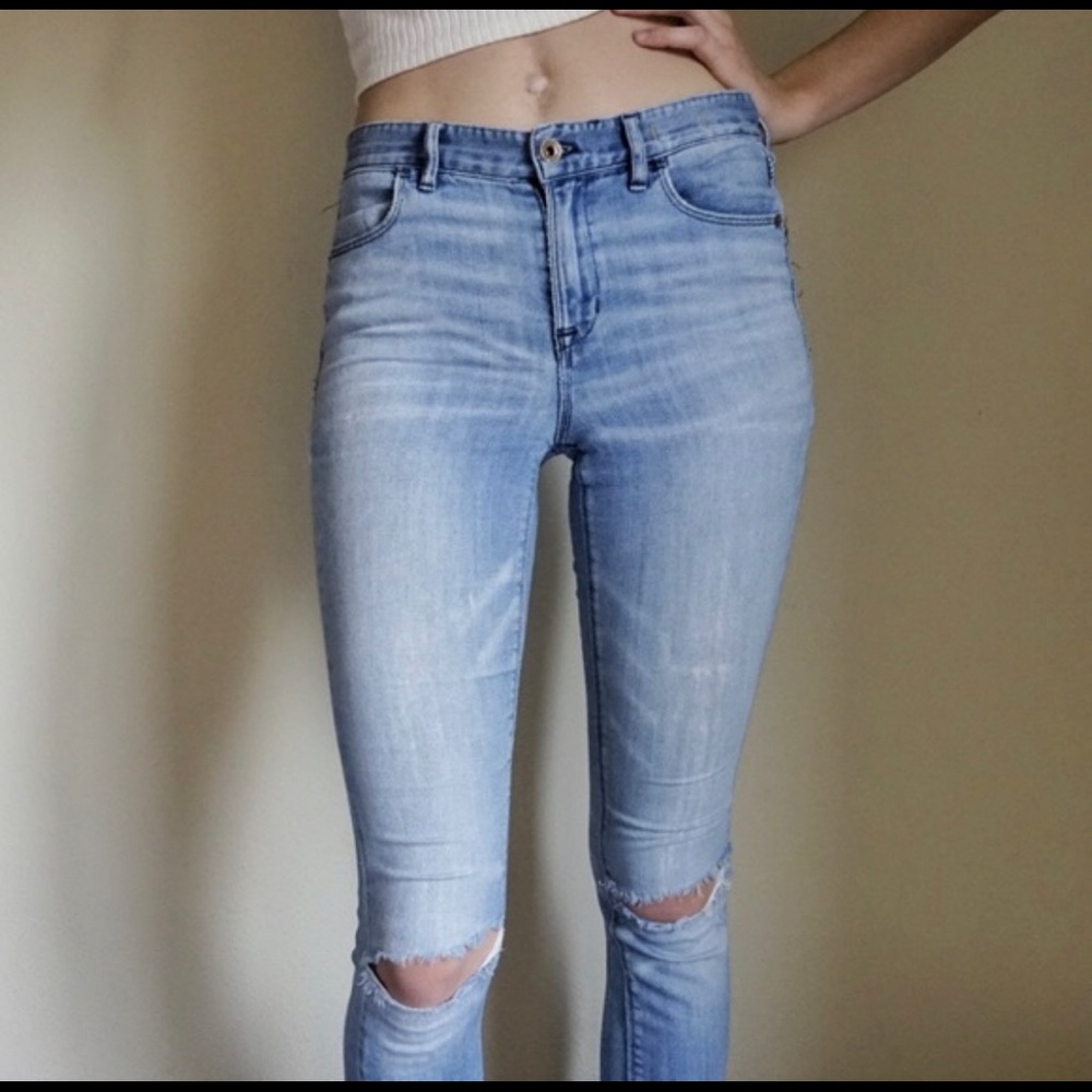 Madewell hokey skinny jeans